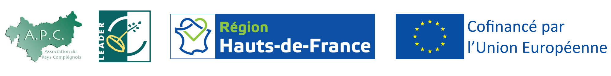 APC, LEADER, Région Hauts-de-France et Union européenne